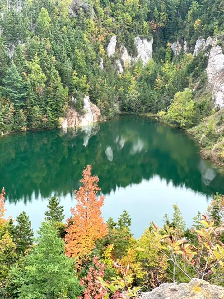Quarry above